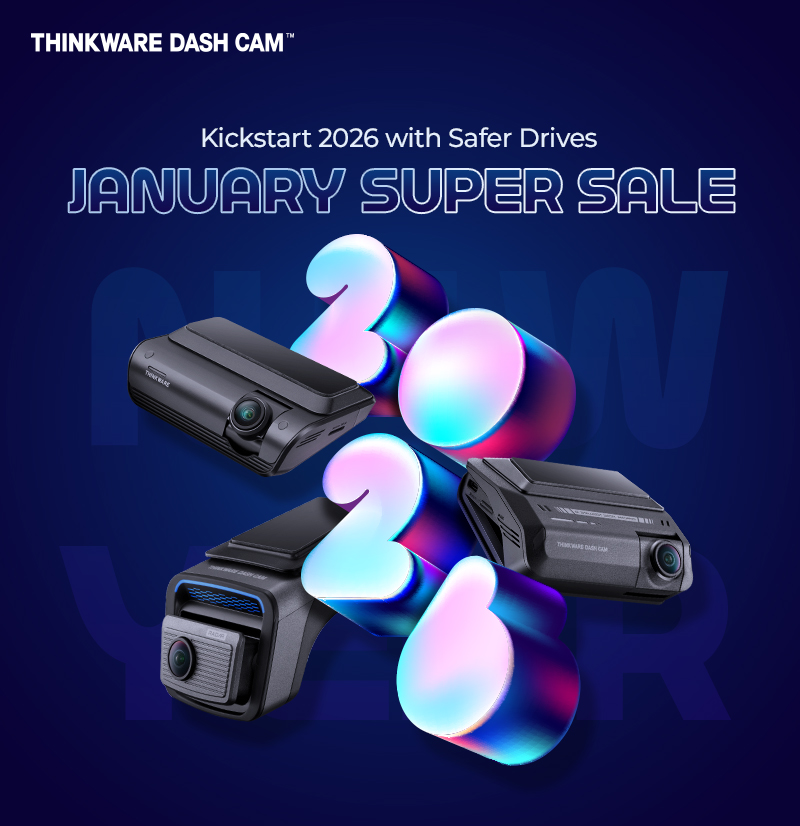 THINKWARE Announces January ‘Super Sale’ Across ARC Series and U3000 PRO Dash Cams