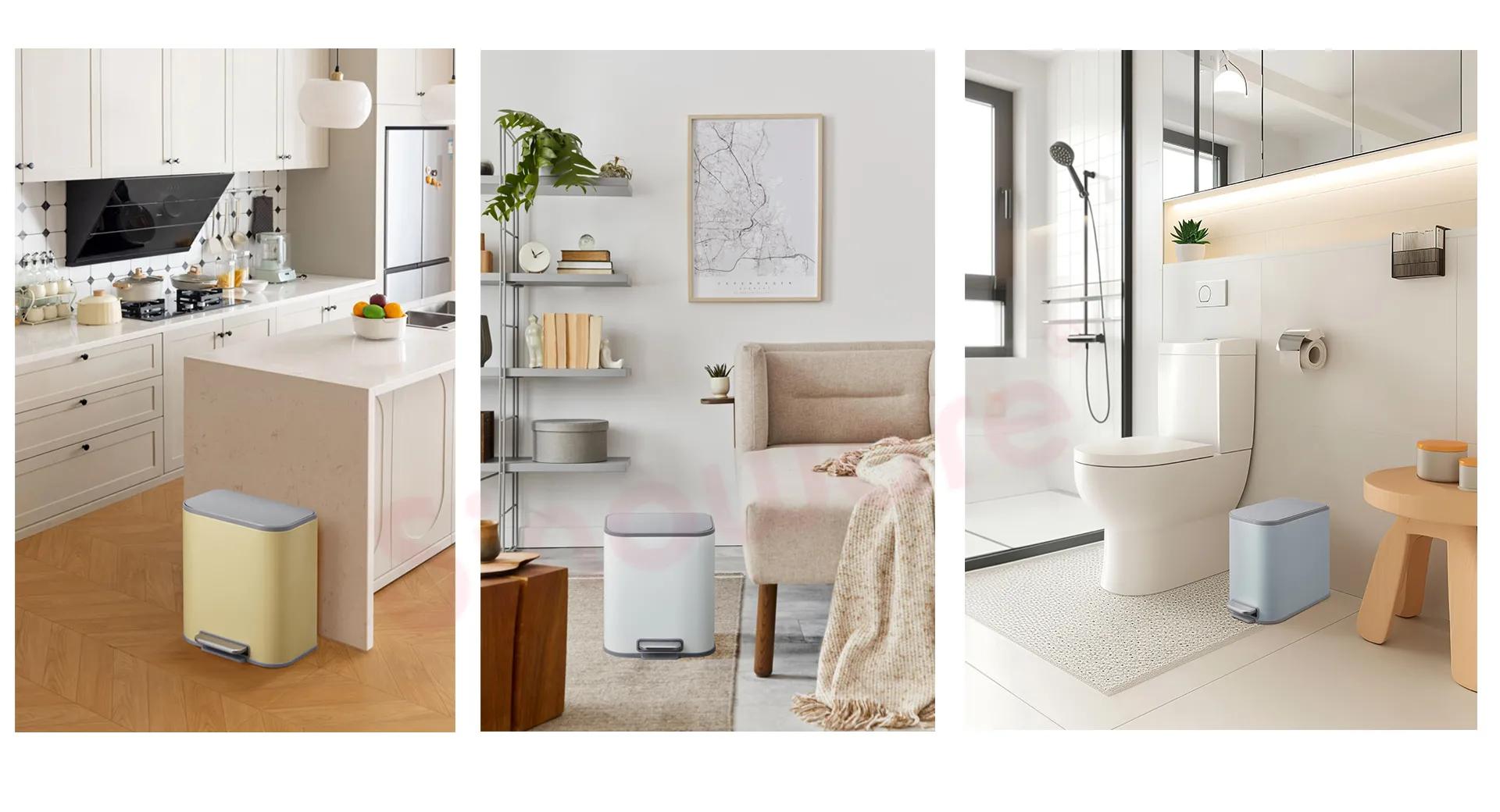 Functional Art: How Custom-Designed Stainless Steel Trash Bins Enhance Modern Interior Architecture