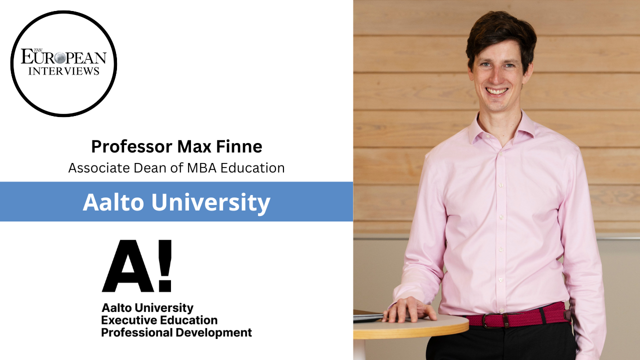 Watch The European’s Video Interview with Professor Max Finne, Associate Dean of MBA Education at Aalto University